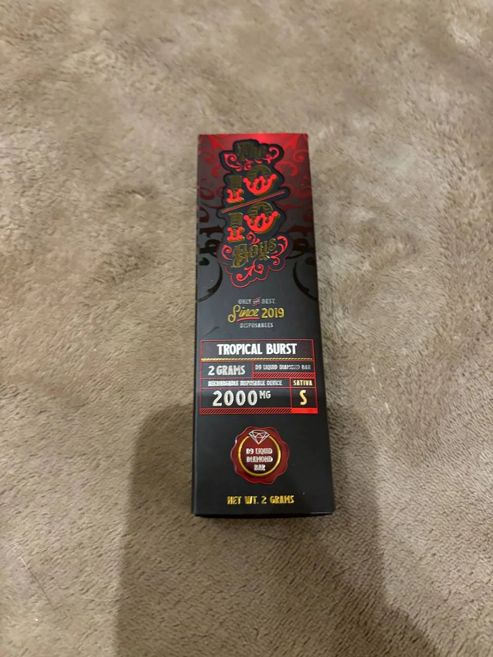 tropical burst the 10 10 boys