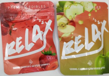 relax edibles 500mg